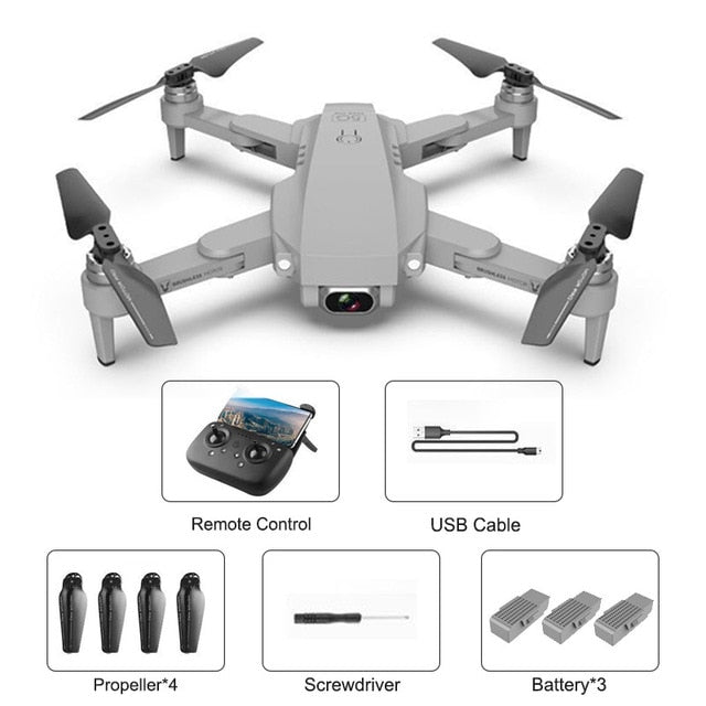 XKJ GPS Drone LU1 PRO With HD 4K Camera