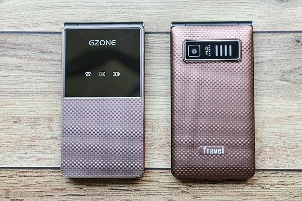 Extra Slim Light Old Man Flip Cellphone Dual Display Fast Dial Large Key Black List No FM Folder Senior Mobile Phone