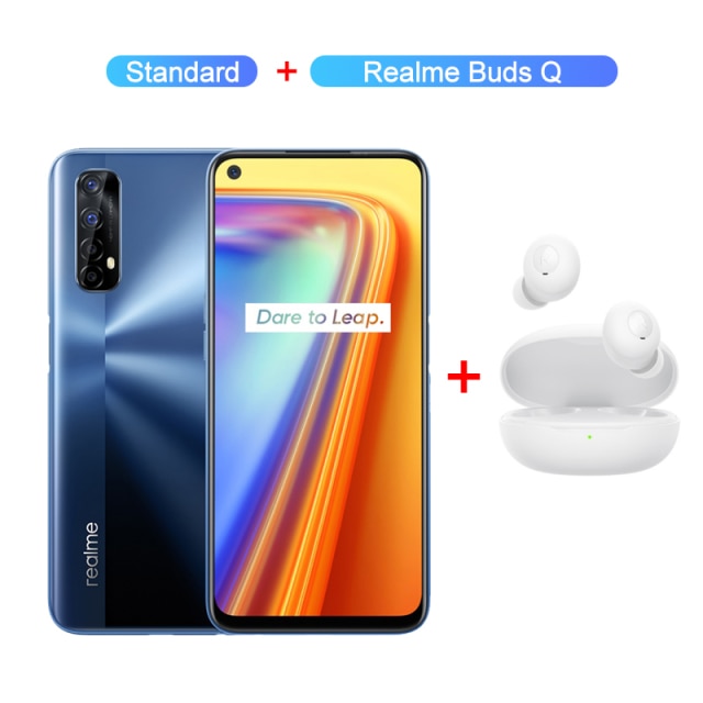 Realme 7 Global version NFC Mobile Phones 6.5'' FHD+ Helio G95 Gaming Octa Core 16MP Front Camera 5000mAh Android Smartphone