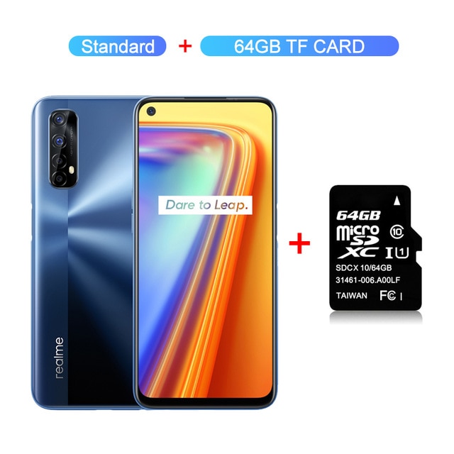 Realme 7 Global version NFC Mobile Phones 6.5'' FHD+ Helio G95 Gaming Octa Core 16MP Front Camera 5000mAh Android Smartphone
