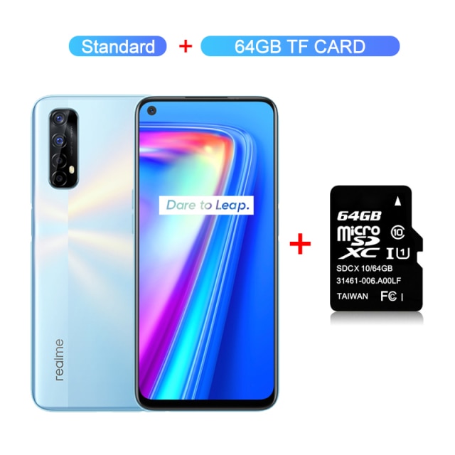 Realme 7 Global version NFC Mobile Phones 6.5'' FHD+ Helio G95 Gaming Octa Core 16MP Front Camera 5000mAh Android Smartphone