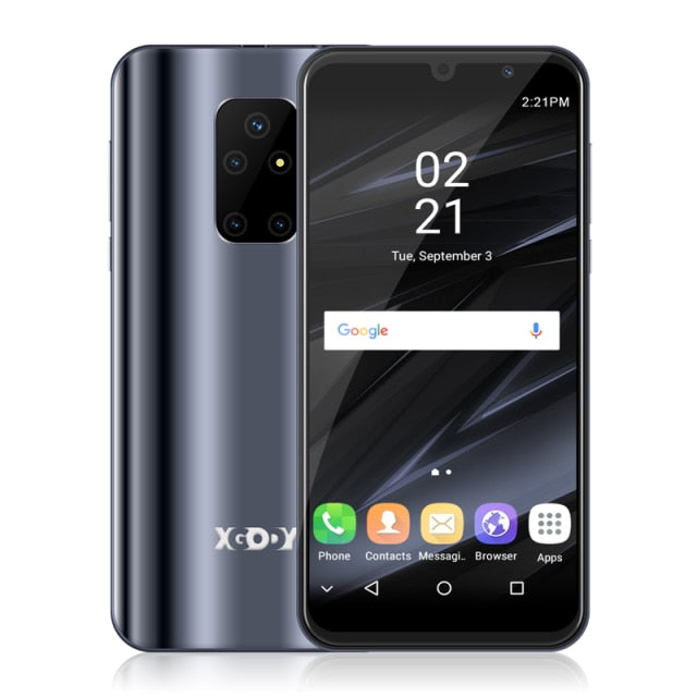 XGODY S20 Mini Smartphone Android 9.0 5.5" 18:9 Full Screen 1GB 8GB MT6580 Quad Core 5MP Camera 2500mAh GPS WiFi 3G Mobile Phone