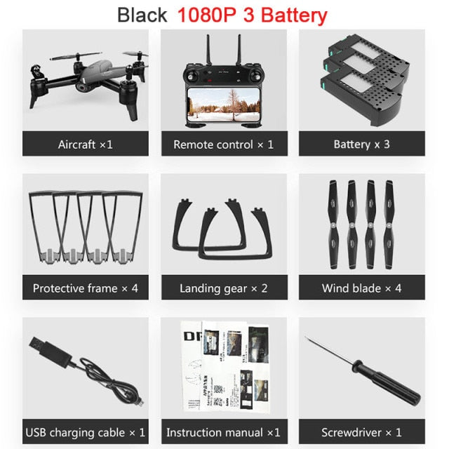 SG106 RC Drone with Optical Flow 1080P 720P 4K HD Dual Camera