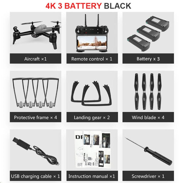 SG106 RC Drone with Optical Flow 1080P 720P 4K HD Dual Camera