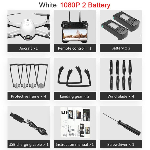 SG106 RC Drone with Optical Flow 1080P 720P 4K HD Dual Camera