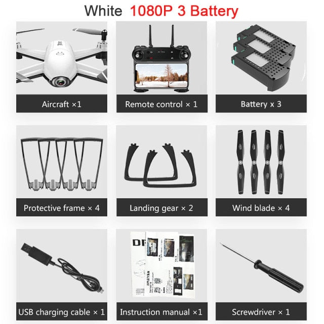 SG106 RC Drone with Optical Flow 1080P 720P 4K HD Dual Camera