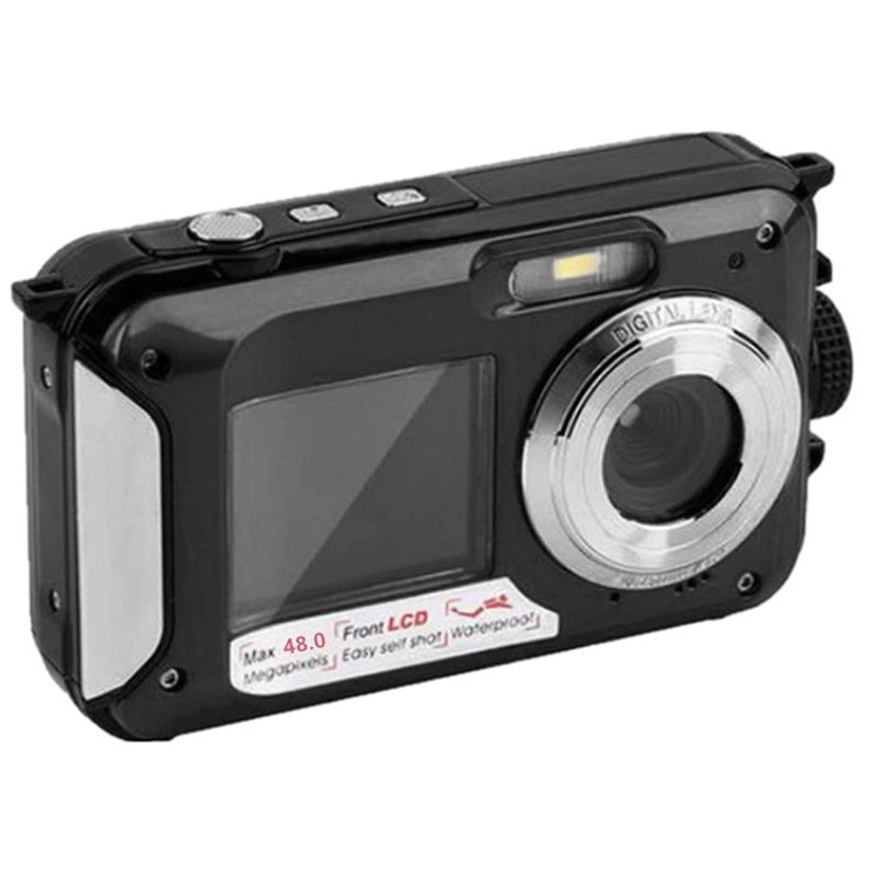 2.7inch 48MP Underwater Waterproof Digital Camera with Dual Screen
