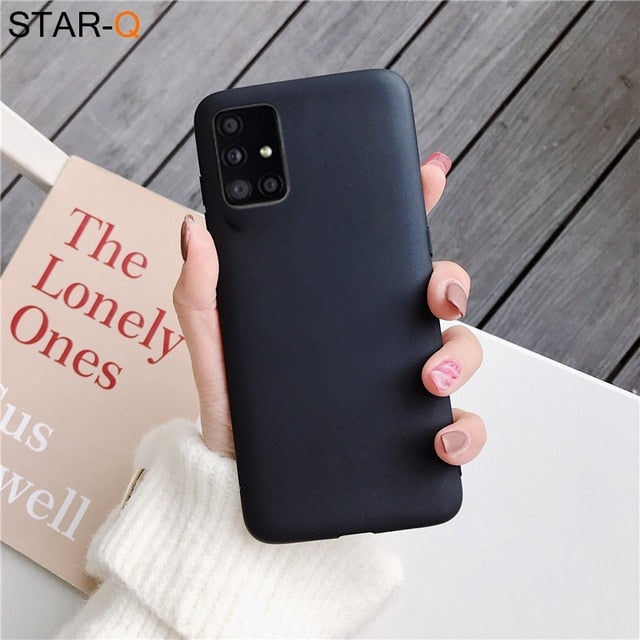Candy Color Silicone Phone Case for Samsung (Multi Options Available)