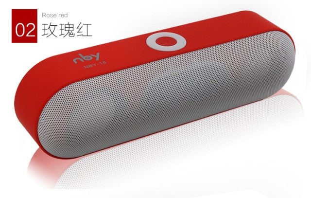 Portable Bluetooth Speaker with 3D Sound System