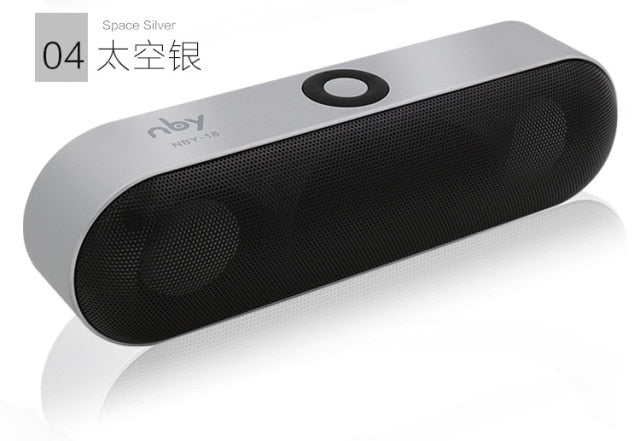 Portable Bluetooth Speaker with 3D Sound System